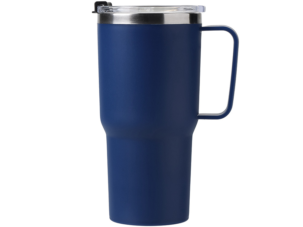 Термокружка KENCHER с двойными стенками из нержавеющей стали 304 и полипропилена, королевский синий-2