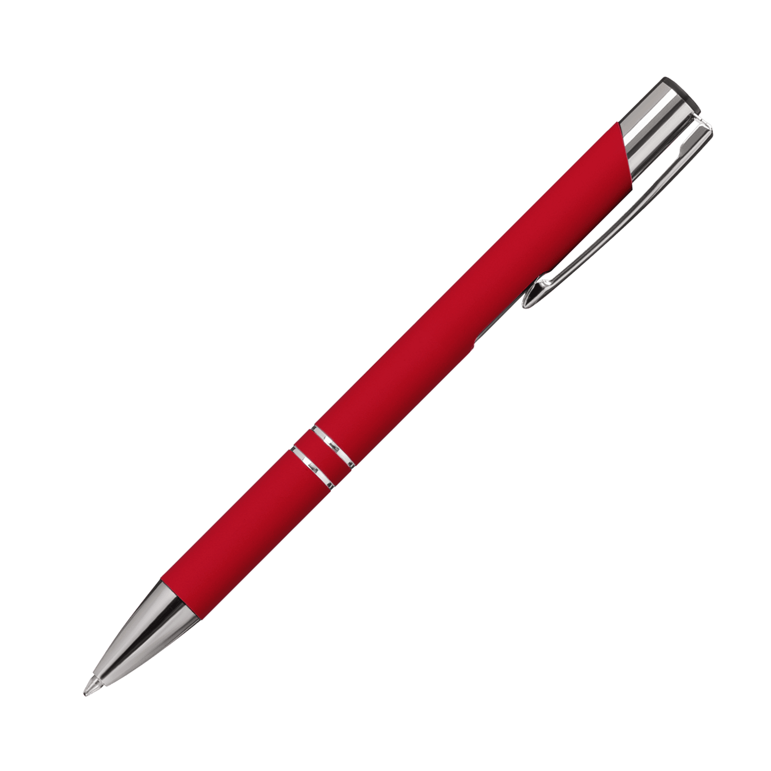 Шариковая ручка Альфа (Alpha), красная-2