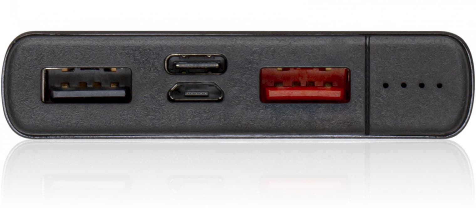 Внешний аккумулятор  Accesstyle CHARCOAL II (10000 mAh), серебристый, серебристый-6