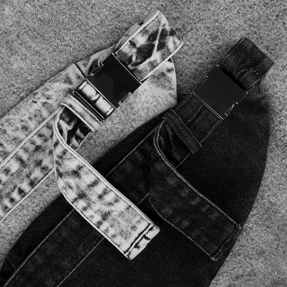 Поясная сумка W6, черная-3