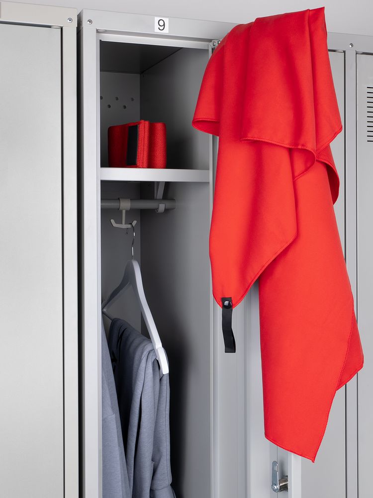 Полотенце спортивное Snaab, красное-5