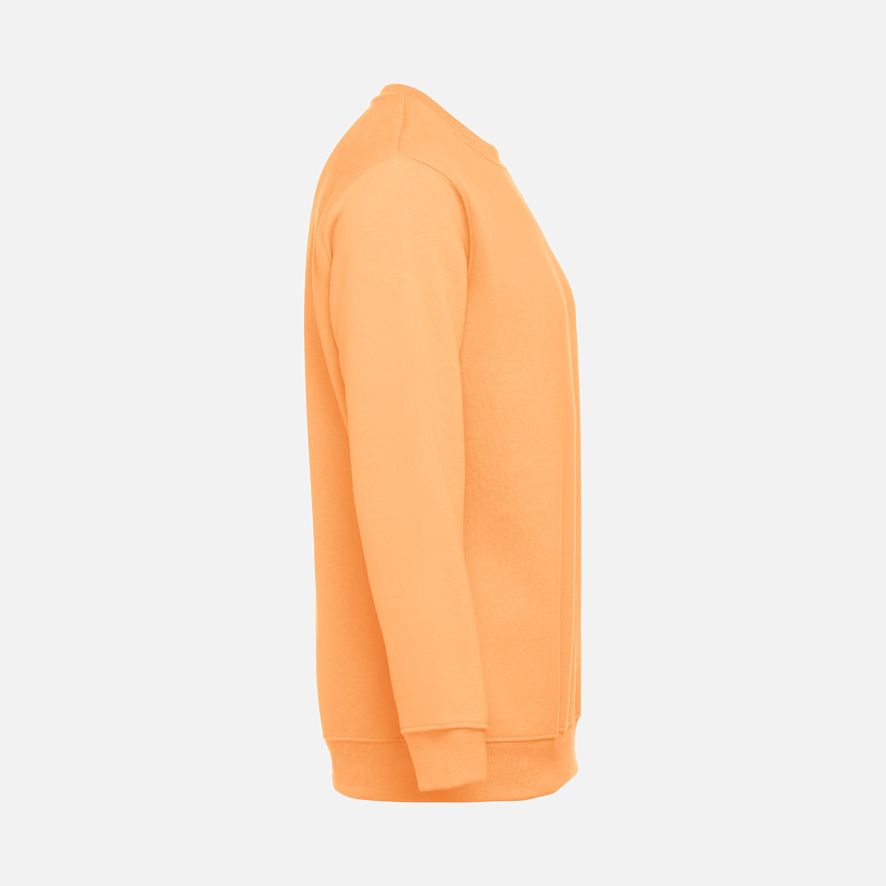 Свитшот унисекс Delta, светло-оранжевый-1
