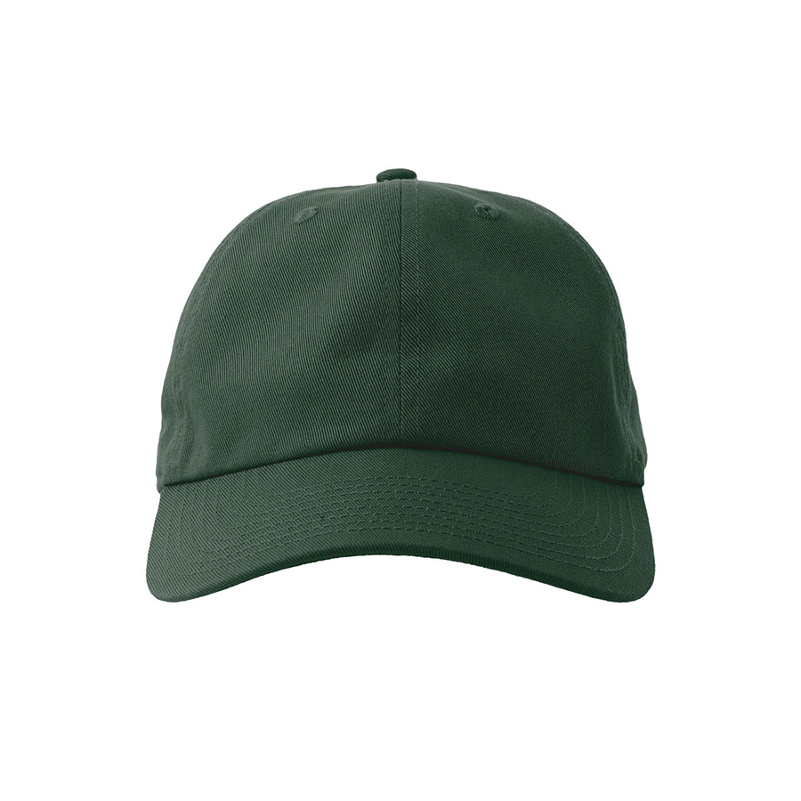 Бейсболка DAD HAT-S, 6 клиньев, металлическая застежка, темно-зелёный-8