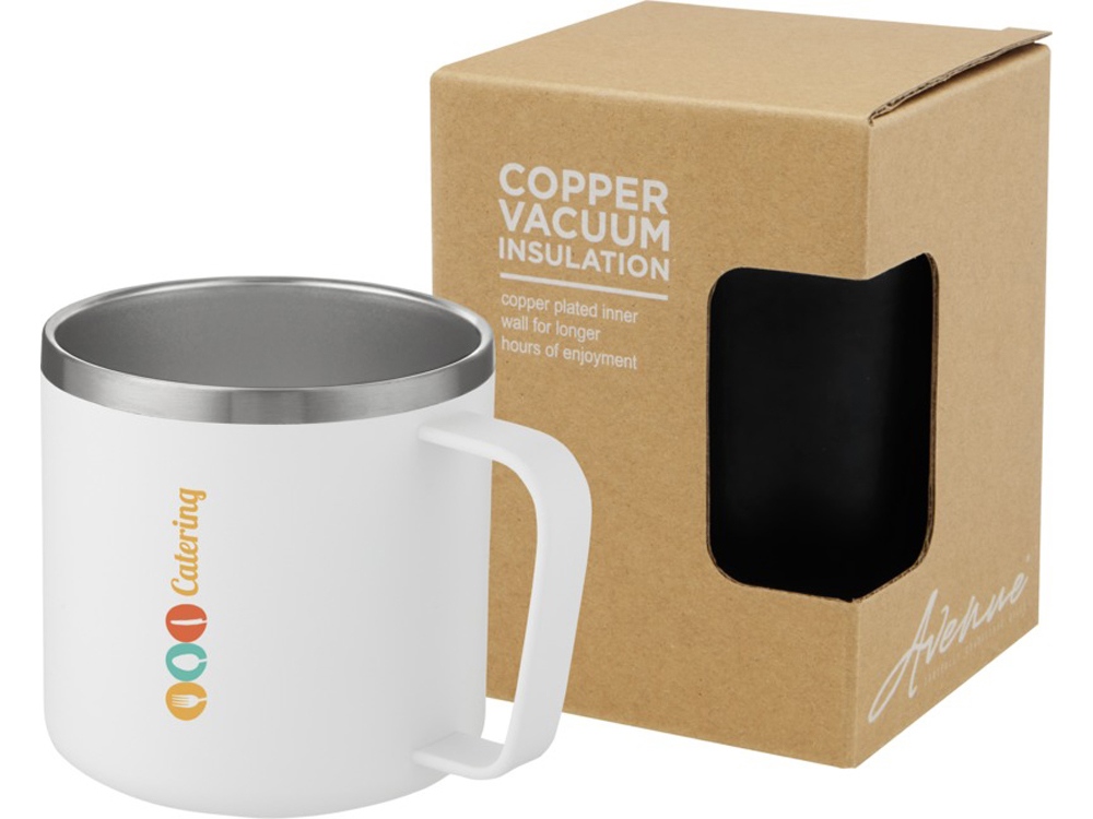Jetta, медная кружка объемом 350 мл с вакуумной изоляцией, белый-5