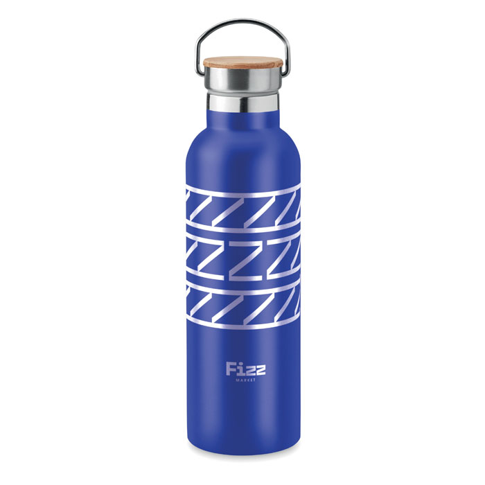 Double wall flask 750ml, синий-3