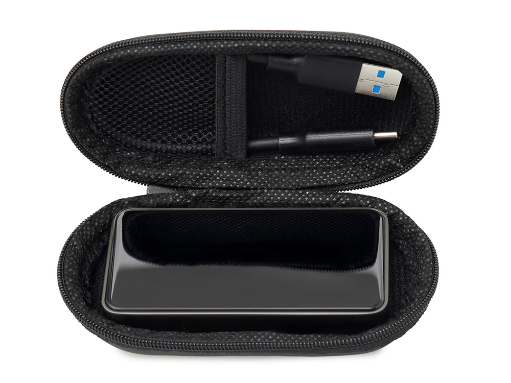 Внешний SSD диск с подсветкой гравировки  Слэш, 256 ГБ-5