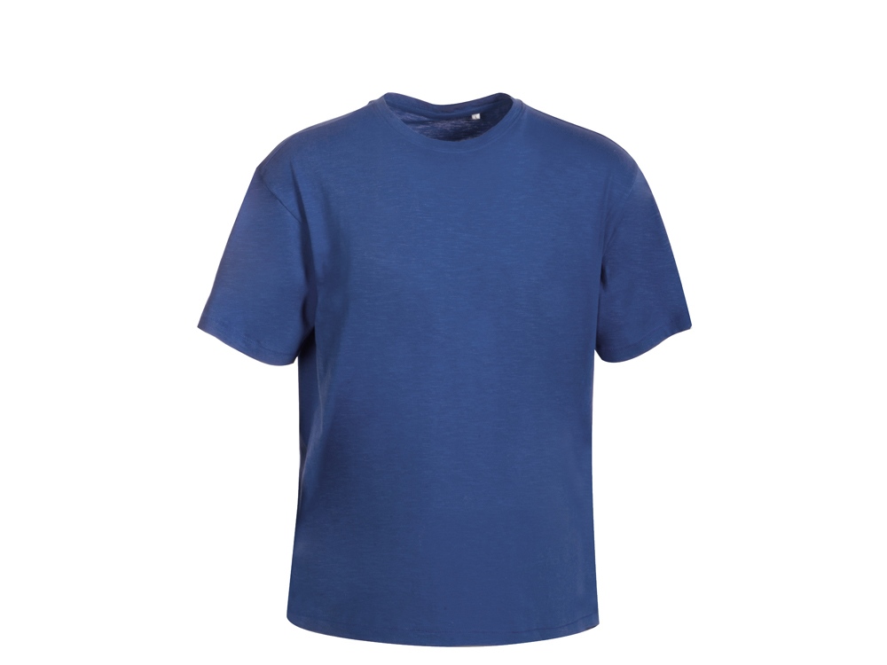 Футболка из джерси с протяжками Portofino унисекс, классический синий-8