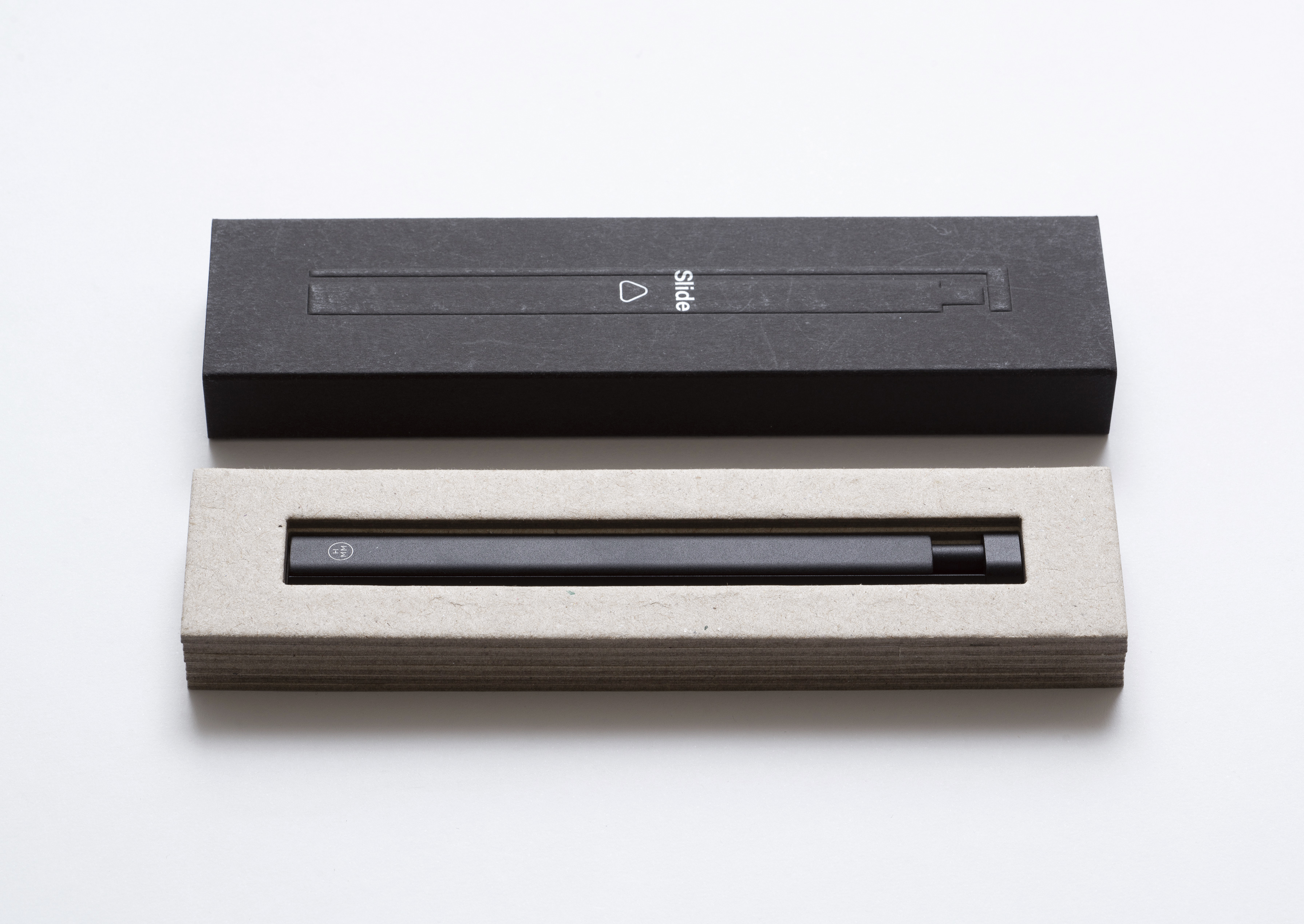 НАБОР 2 в 1: Шариковая ручка и линейка SLIDE BLACK-2