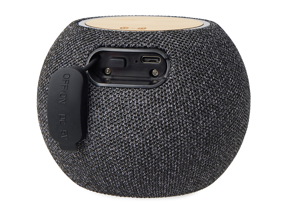 Портативная колонка с беспроводной зарядкой Ареа, 5 Вт-5