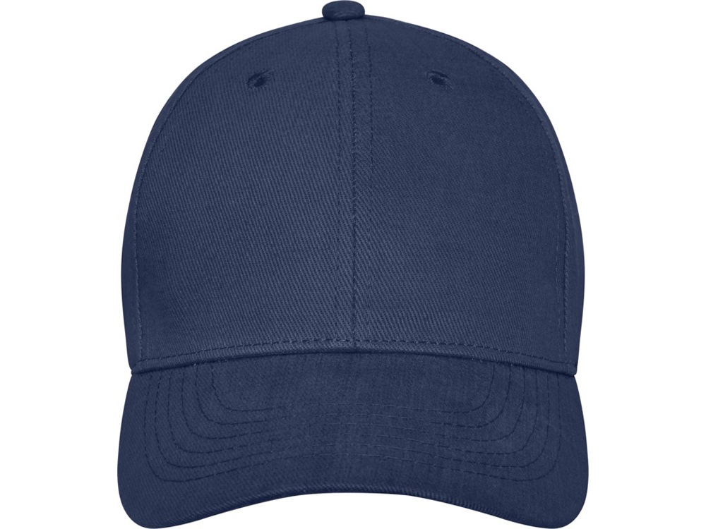 Бейсболка Davis, 6 панелей, темно-синий-1