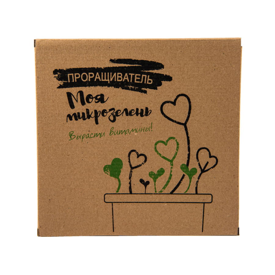 Проращиватель "Моя микрозелень", зеленый, белый-4