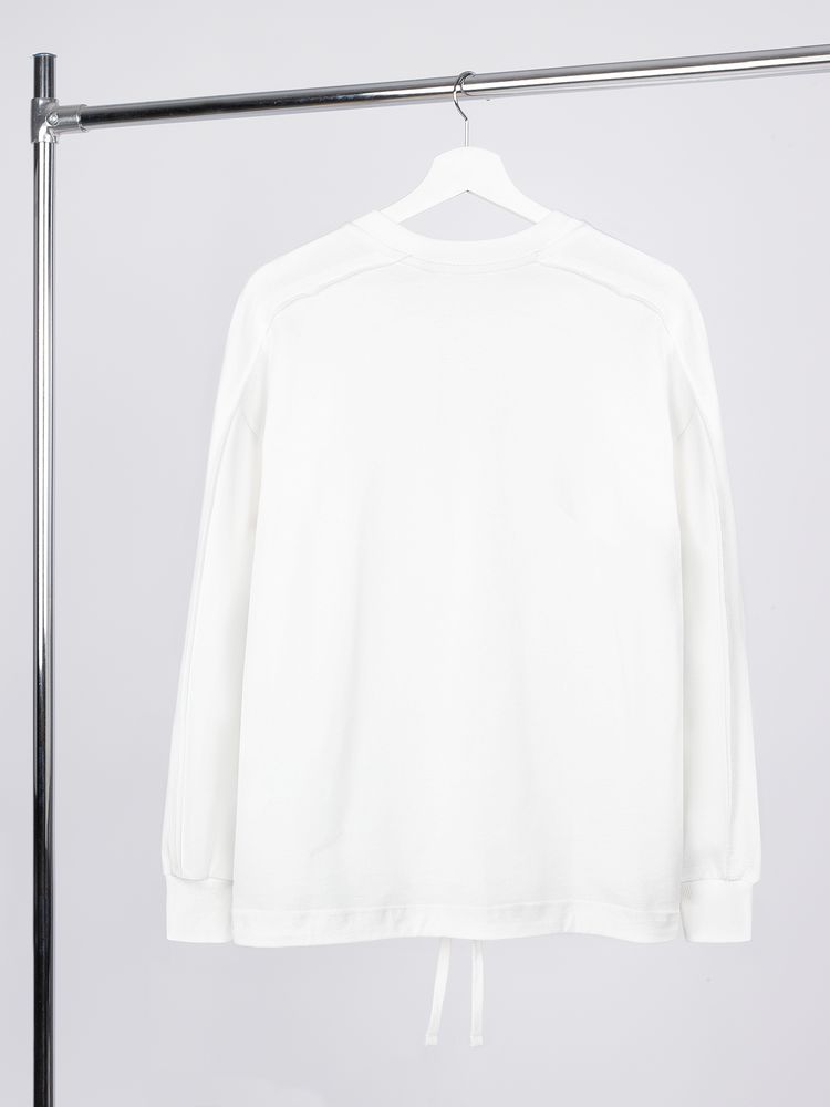 Свитшот унисекс Vozduh, молочно-белый-1