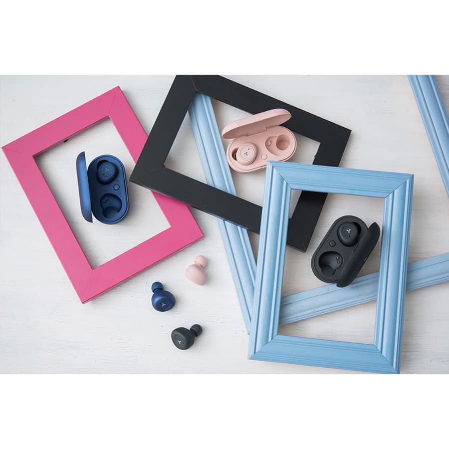 Беспроводные наушники ACCESSTYLE DENIM TWS, синие, синий-8