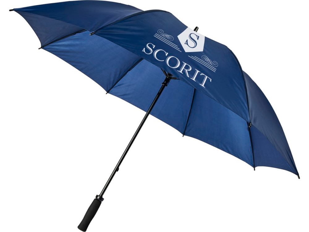 Зонтик-трость Grace 30 с ручкой из ЕВА, темно-синий-3