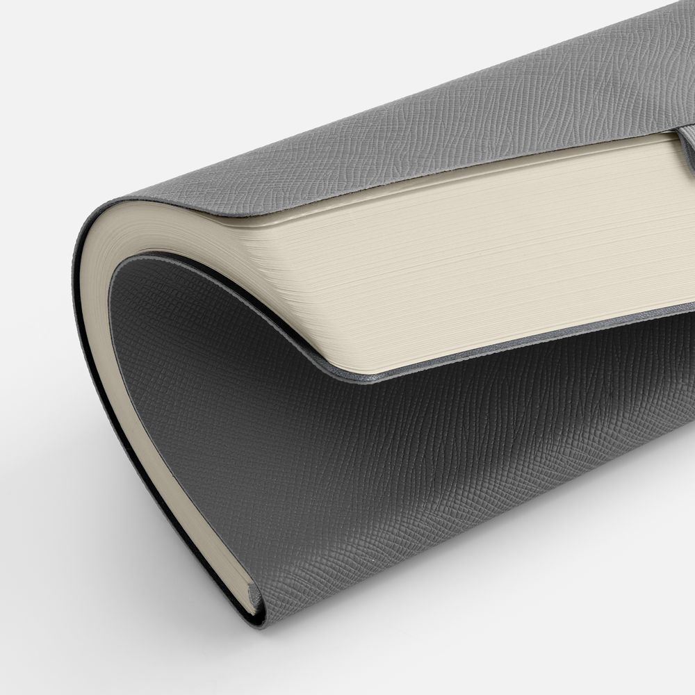 Ежедневник Lungo, недатированный, серый-3