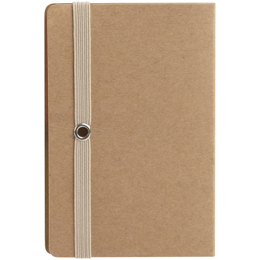 Футляр для визитки Eco Holder со стикерами, крафт-1