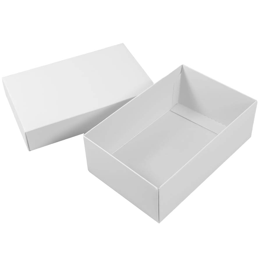 Коробка картонная, "COLOR" 11,5*6*17 см: белый, белый-2