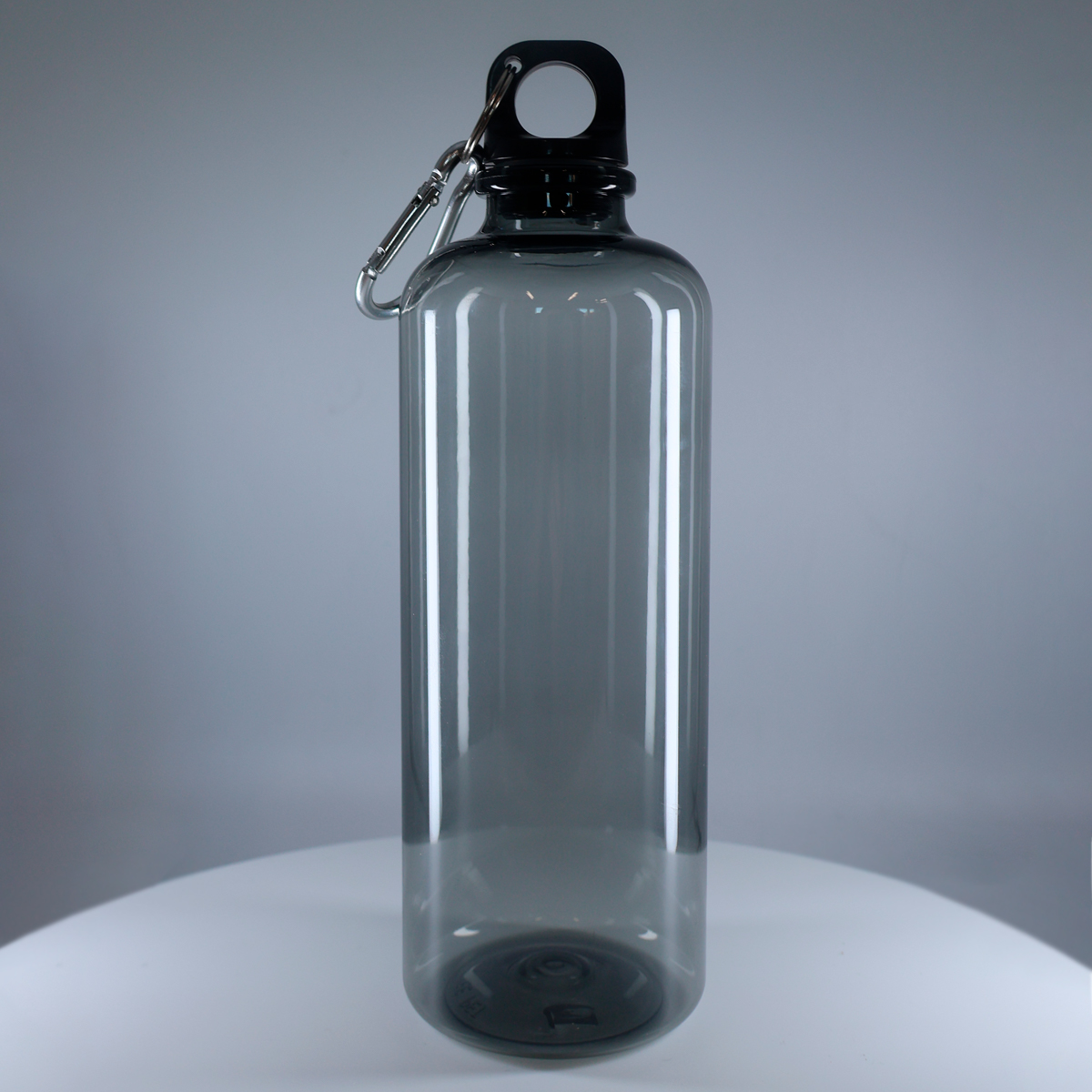 Бутылка пластиковая для воды Clipster, Чёрный-2