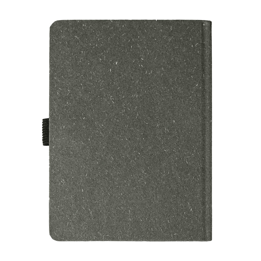 Блокнот MEMO, размер 130*170 мм, черный, блок в клетку, черный-2