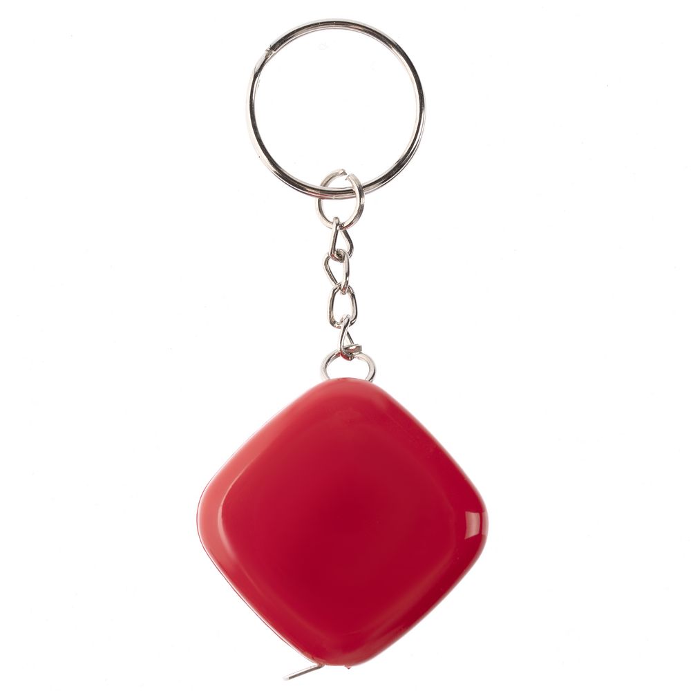 Брелок с рулеткой Metric, красный-1