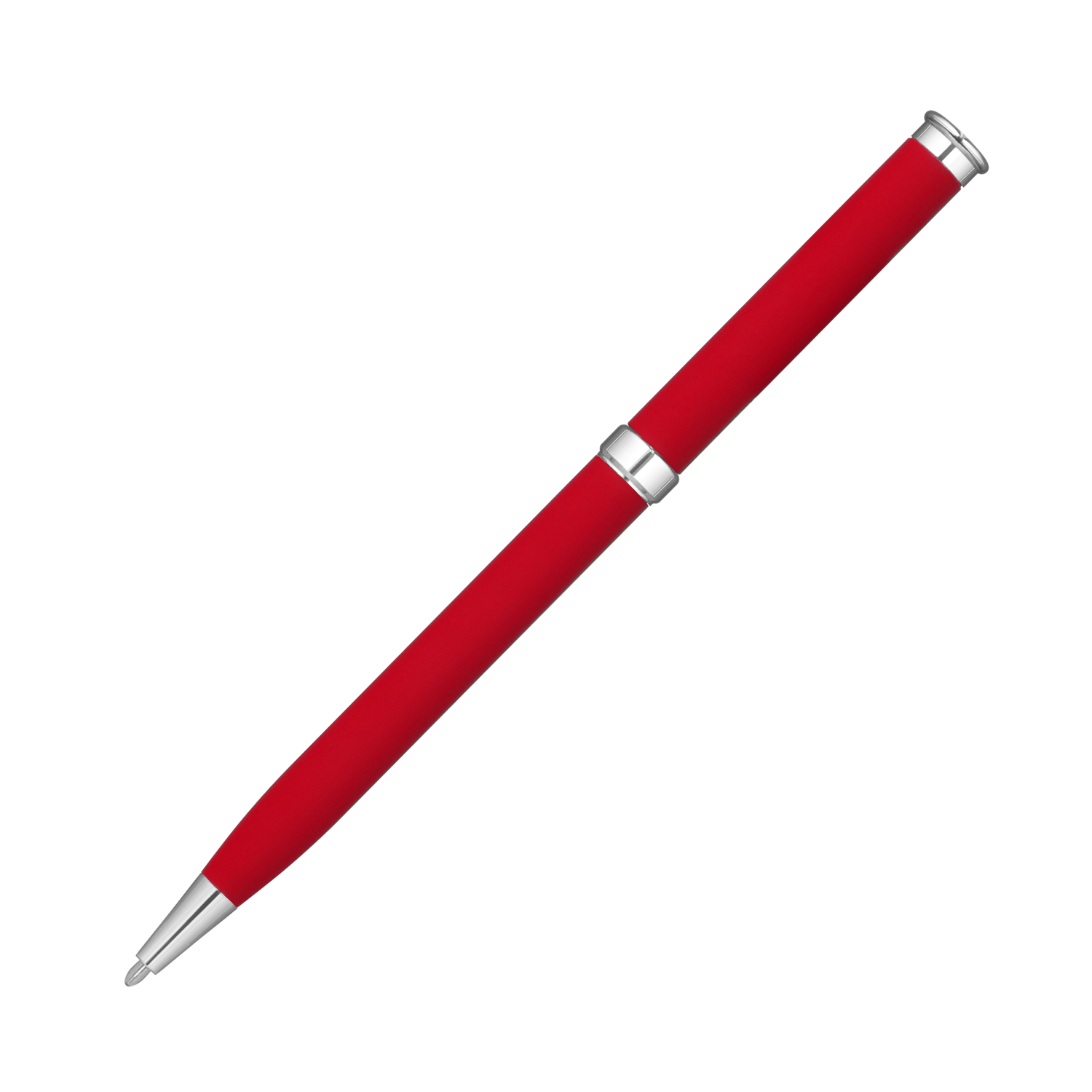 Шариковая ручка Бенуа (Benua), красная-2