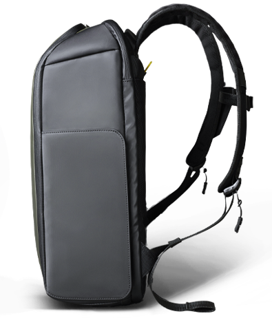 Рюкзак FlipPack 47х30х17 см, темно-зеленый/черный-2