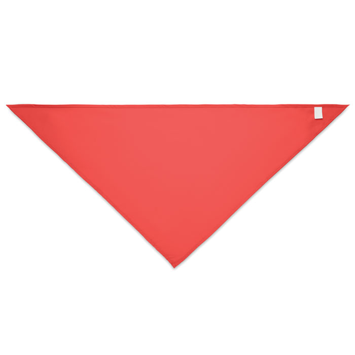 Шарф, красный-1