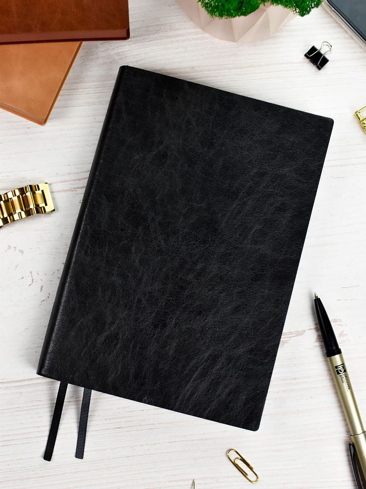 Ежедневник Merida, датированный, черный-3