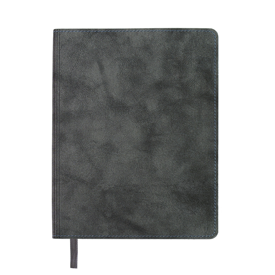 Ежедневник недатированный EMBER, серый, формат А5, блок в линейку, серый-1