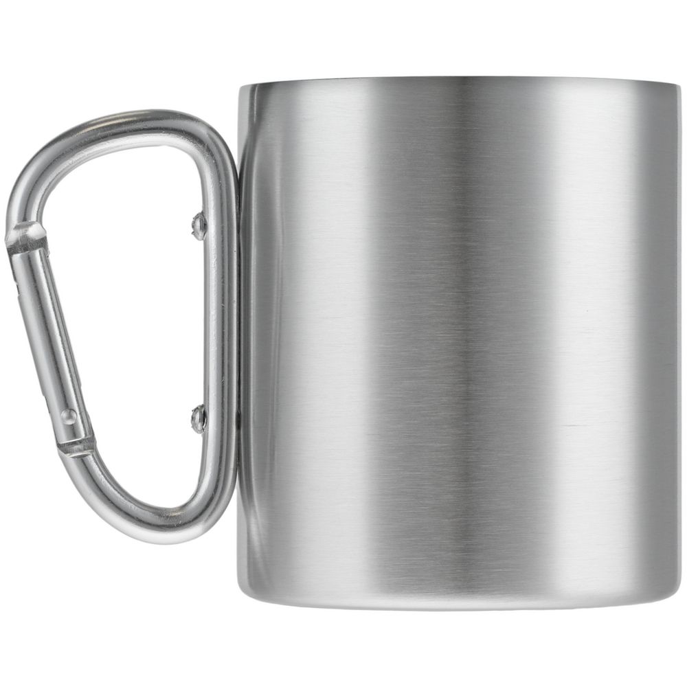 Кружка Trek, с серебристой ручкой-карабином-3