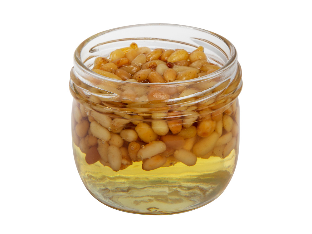 Сувенирный набор Мед с кедровыми орешками 120 гр-5