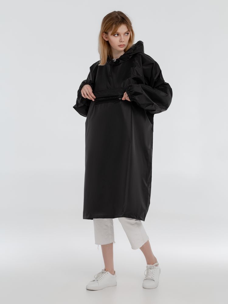 Дождевик-анорак Alatau, черный, единый размер-3