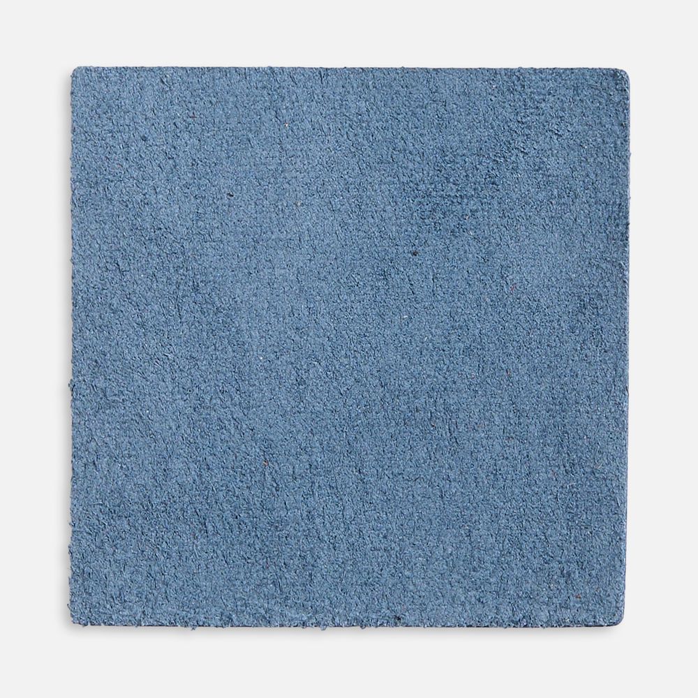 Лейбл кожаный Pasek, L, синий-2