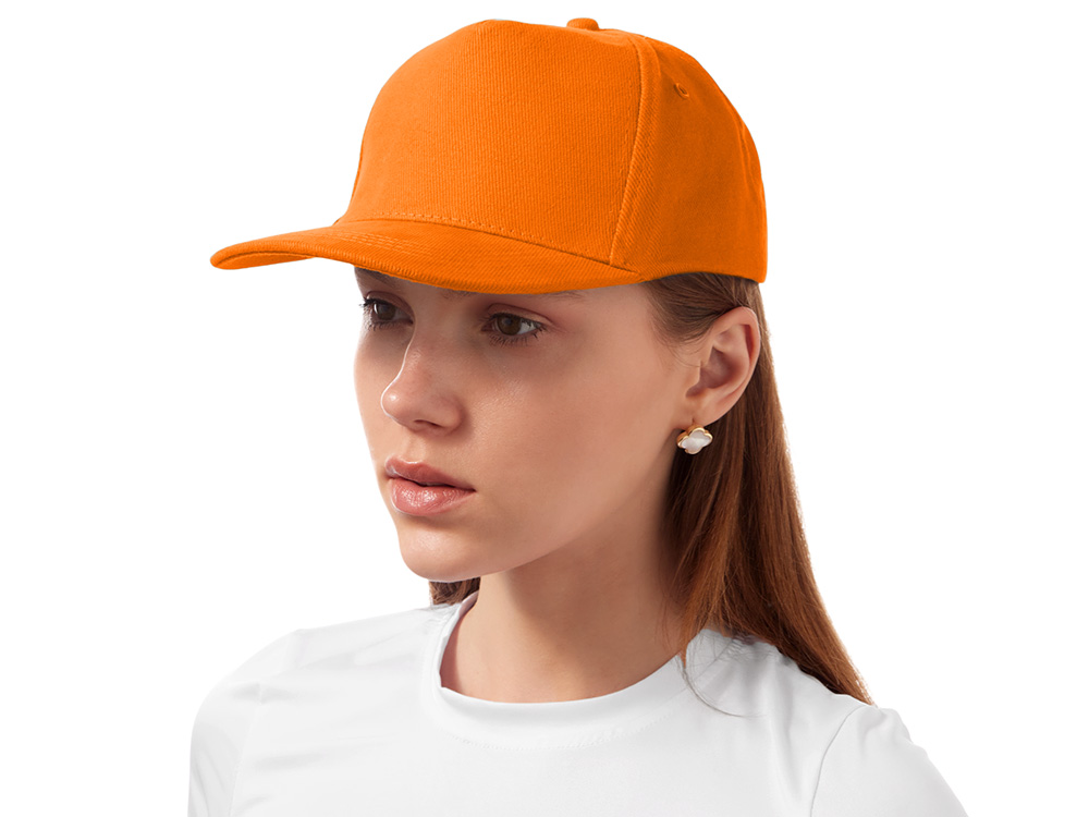 Бейсболка Florida 350 5-панельная, оранжевый-2