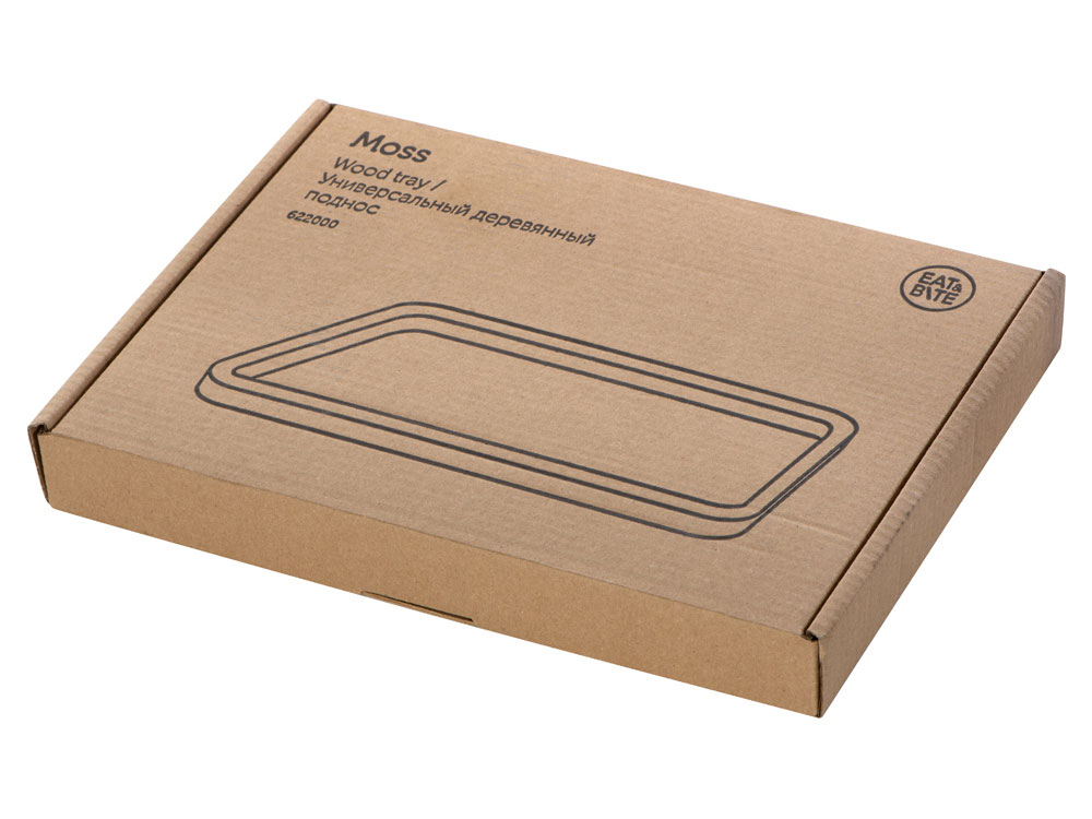 Универсальный деревянный поднос Moss-7