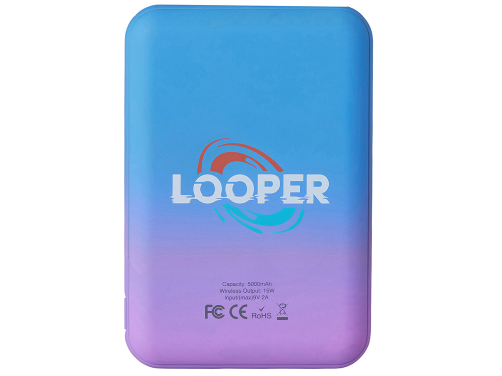 Беспроводное зарядное устройство с возможностью изготовления корпуса с градиентом по индивидуальному дизайну клиента-3