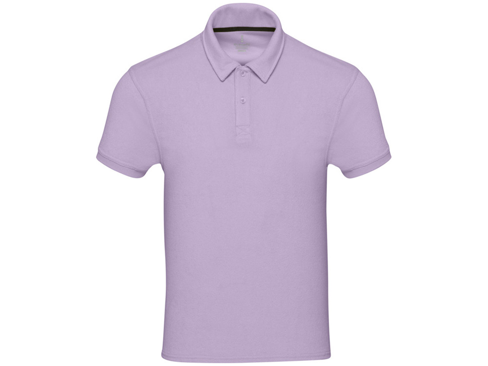 Рубашка поло унисекс Akoya из переработанного махрового материала - Lilac-1