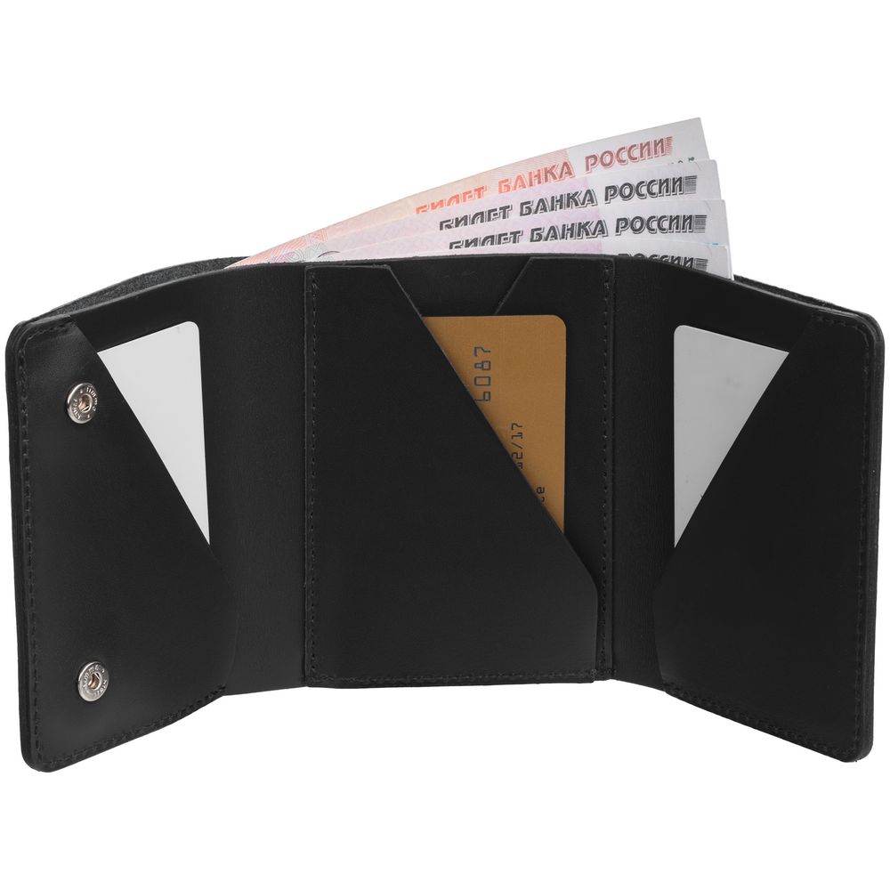 Портмоне inStream, черное-2