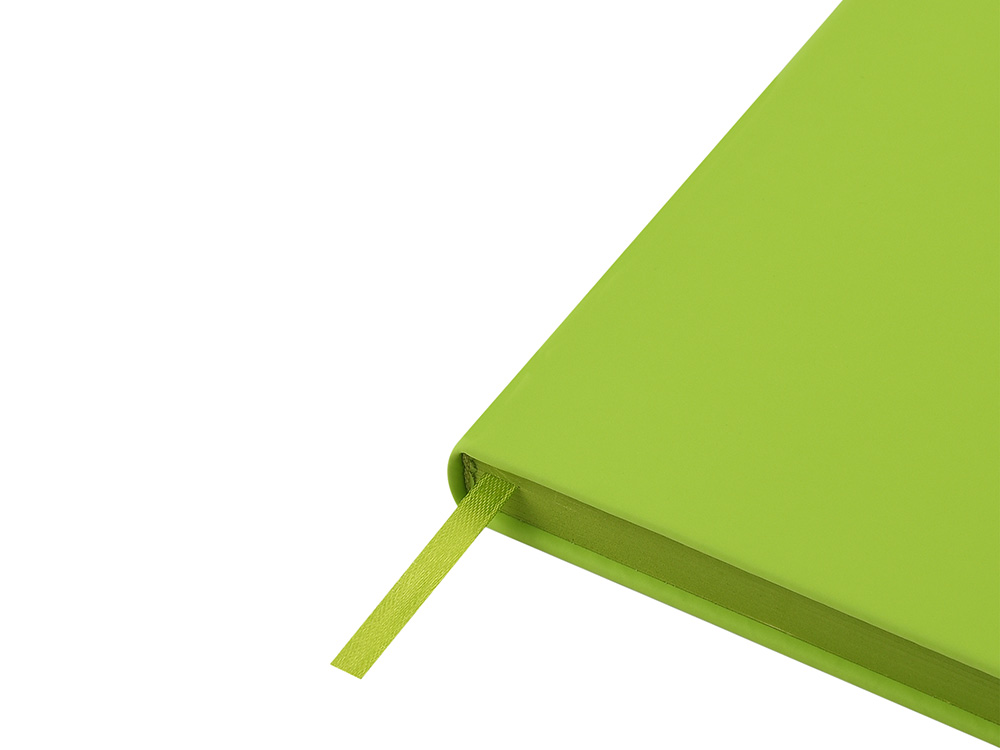 Ежедневник А5 Megapolis Color New soft-touch, салатовый-5