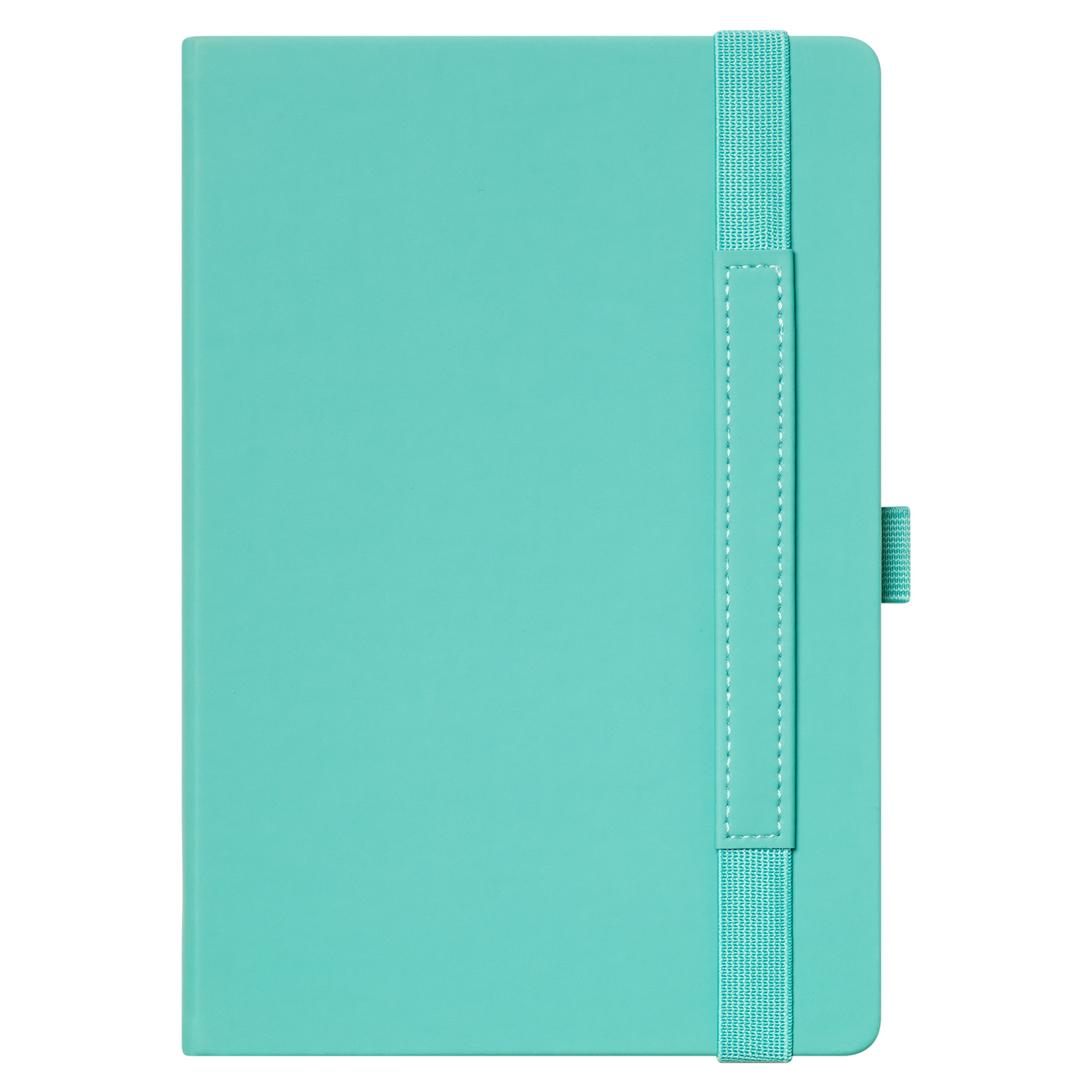 Ежедневник Альфа (Alpha) недатированный, бирюзовый/серый-2