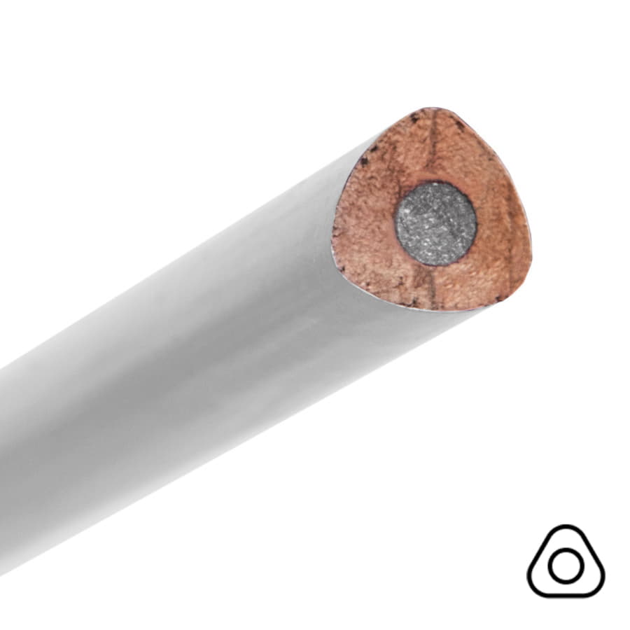 Цветные карандаши METALLIC, 6 цветов, бежевый-6