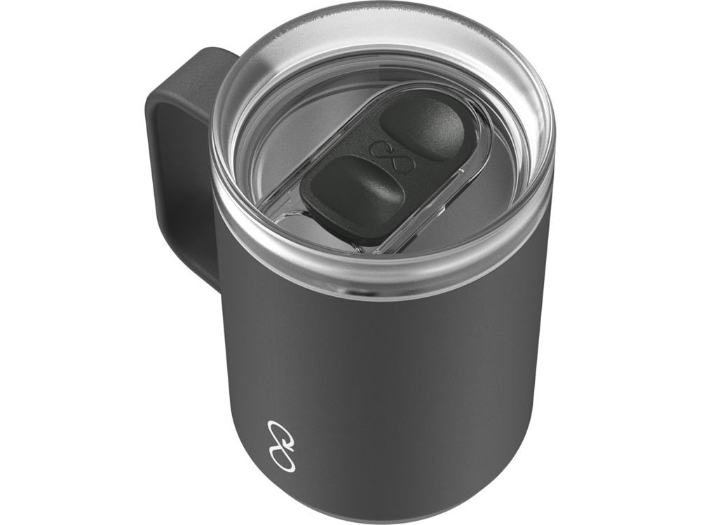 Ocean Bottle дорожная кружка-термос объемом 350 мл - Черный-0