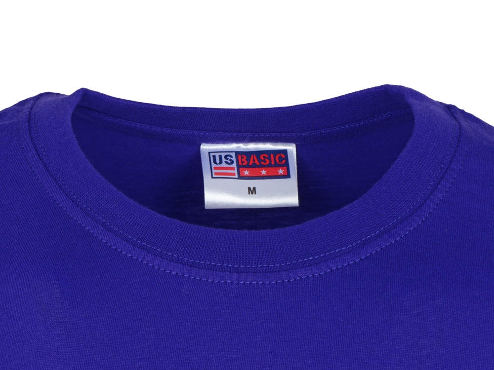 Футболка Club мужская, без боковых швов, классический синий-6