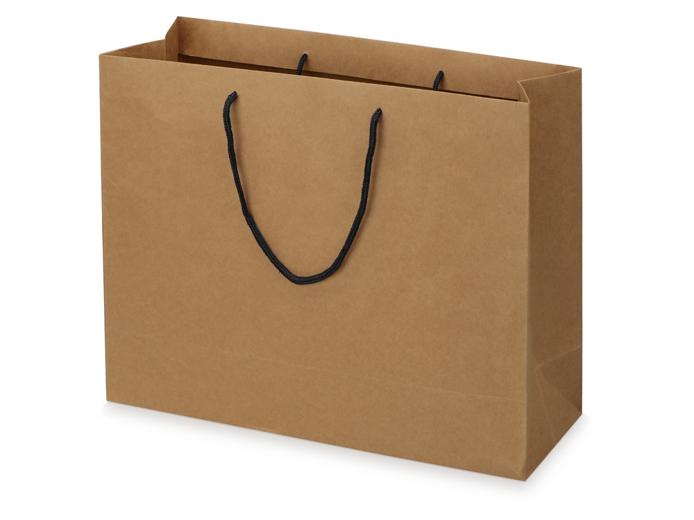 Пакет подарочный Kraft L, 45x35x15 см-0