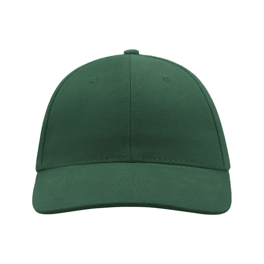 Бейсболка LIBERTY SIX BUCKLE, 6 клиньев, металлическая застежка, темно-зелёный-4