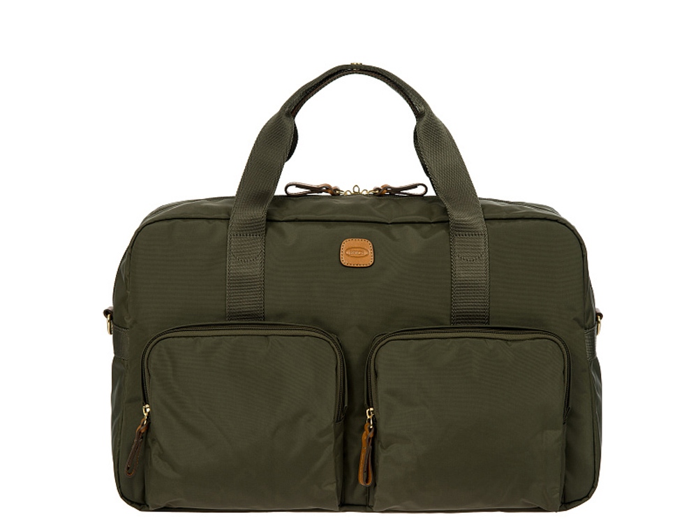 Сумка дорожная BRIC'S, X-COLLECTION, 24л, оливковый-0