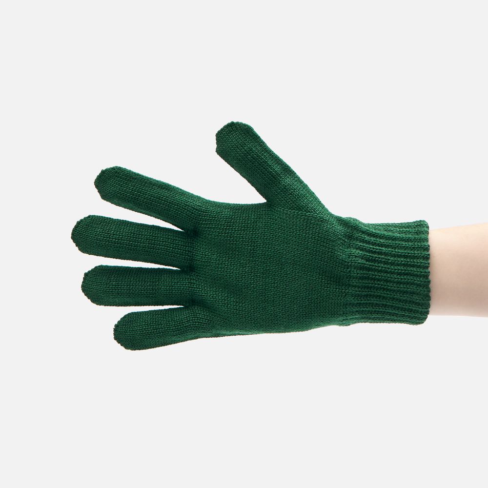 Перчатки Nobilis Mono, темно-зеленые (изумруд)-1