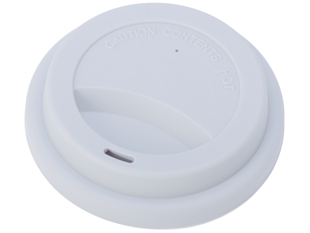 Стакан с силиконовой крышкой Cafe, серый-2