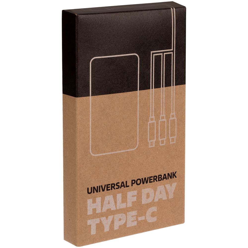 Аккумулятор Uniscend Half Day Type-C 5000 мАч, черный-2