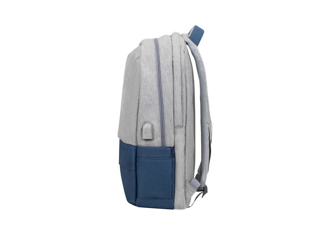 RIVACASE 7567 grey/dark blue рюкзак для ноутбука 17.3 / 6-3